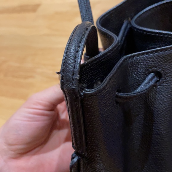 Auxiliary Pebbled Leather Bucket Bag - Picture 7 of 14